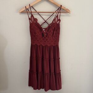 Zenana Babydoll Cami Dress SzM NWOT